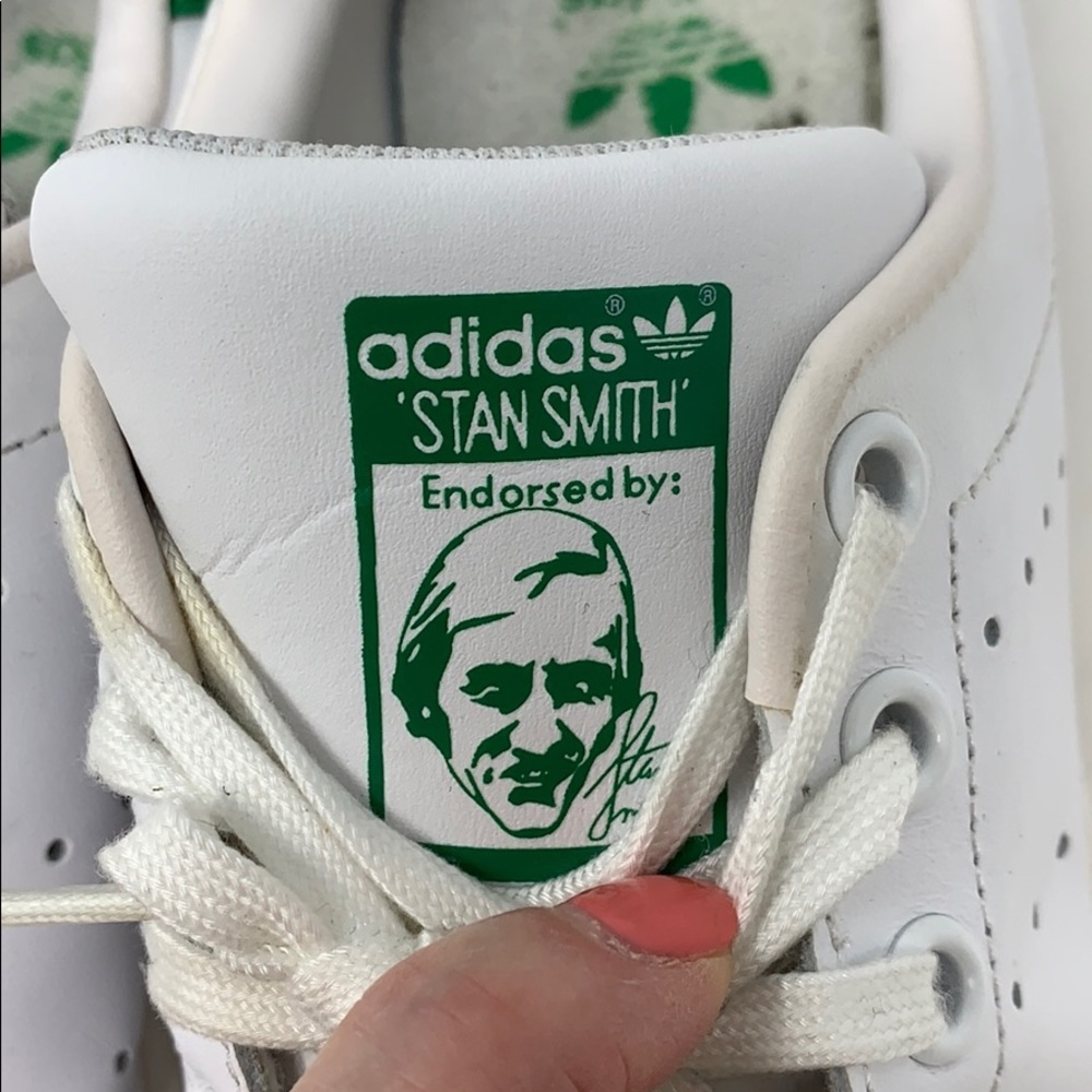 Adidas Stan Smith green white sneakers tennis shoe‎ - Picture 7 of 8